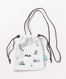 【FILA】PEANUTS ドローストリングミニショルダーバッグ/ピーナッツコラボ