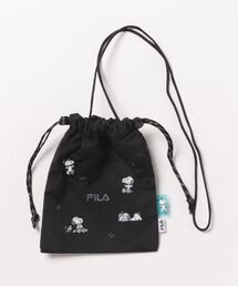 【FILA】PEANUTS ドローストリングミニショルダーバッグ/ピーナッツコラボ