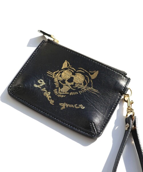 NOLLEY’S（ノーリーズ）の「【grace grace/グラスグラス】グラスケレザーチャームケース（コインケース・レディース・ブラック/キャメル・FREE）」の7枚目の写真
