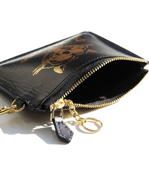 NOLLEY’S（ノーリーズ）の「【grace grace/グラスグラス】グラスケレザーチャームケース（コインケース・レディース・ブラック/キャメル・FREE）」の10枚目の写真