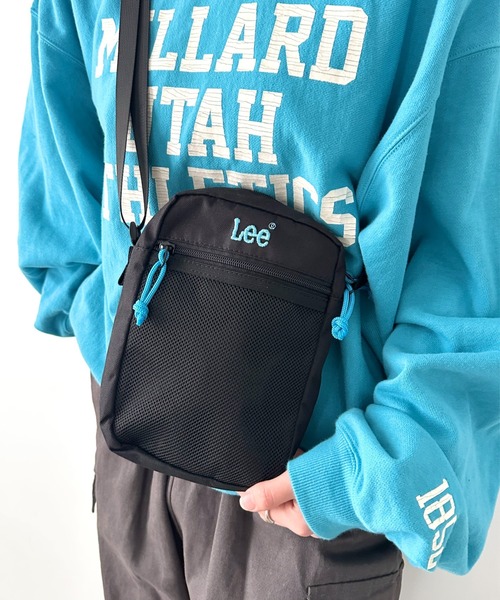 Lee（リー）の「Lee/リー 推し活 タテ ショルダーバッグ/メッシュポケット（ショルダーバッグ・レディース・パープル/ピンク/ブラック/シルバー/ブルー・FREE）」の10枚目の写真