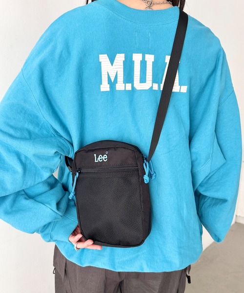 Lee（リー）の「Lee/リー 推し活 タテ ショルダーバッグ/メッシュポケット（ショルダーバッグ・レディース・パープル/ピンク/ブラック/シルバー/ブルー・FREE）」の11枚目の写真