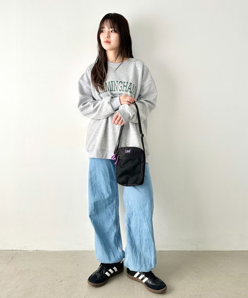 Lee（リー）の「Lee/リー 推し活 タテ ショルダーバッグ/メッシュポケット（ショルダーバッグ・レディース・パープル/ピンク/ブラック/シルバー/ブルー・FREE）」の17枚目の写真