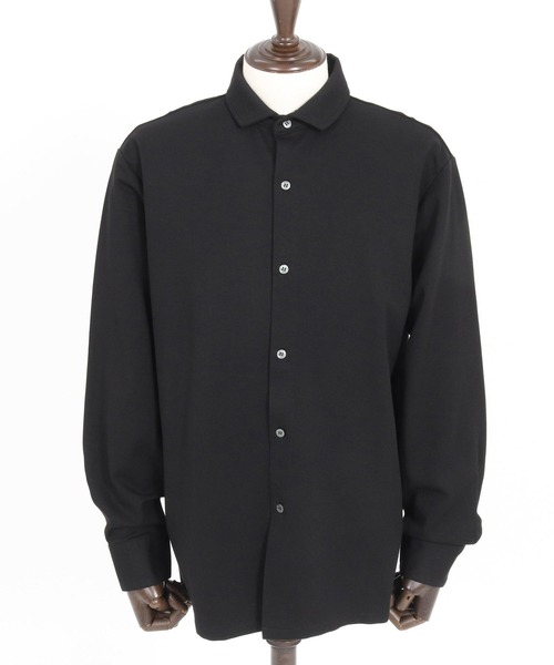 Magine(マージン)の「ms5976- Tricot Twill 3-4 Sleeve Shirts スッキパーカラーシャツ(シャツ/ブラウス・メンズ・ホワイト/ブラック/グレイッシュベージュ・44/46/48)」の22枚目の写真