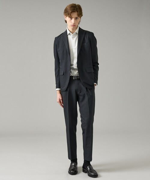 ABAHOUSE(アバハウス)の「【セットアップ対応】リネンライク ライトイージースラックス / 軽量 ストレッチ 手洗い可(スラックス・メンズ・ブラック/ネイビー/ダークベージュ/ベージュ・46/48/50/44)」の12枚目の写真