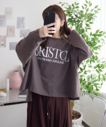 RU.TI.LE | 【RU.TI.LE】ビッグシルエットクルーロゴT(Tシャツ/カットソー)
