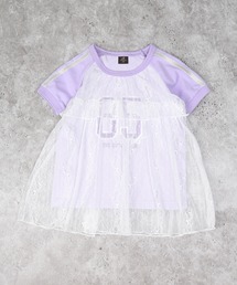 AIMABLE（エマーブル）の「ラグランチュールレースTシャツ（Tシャツ/カットソー）」