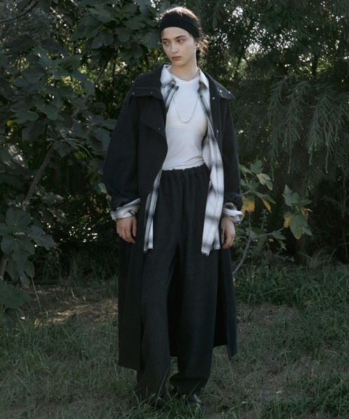 セール】WOOL FLEESE EASY PANTS/ウールフリースイージーパンツ