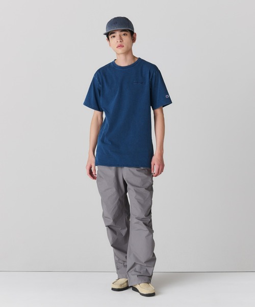 Champion(チャンピオン)の「【Champion/チャンピオン】直営限定コレクション メンズ ショートスリーブTシャツ(Tシャツ/カットソー・メンズ・ブルー系その他2/ブルー系その他・MEDIUM/SMALL/X-LARGE/LARGE)」の9枚目の写真