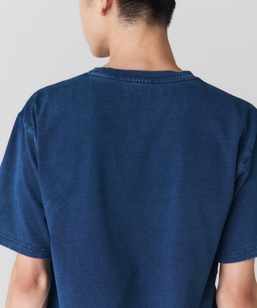 Champion(チャンピオン)の「【Champion/チャンピオン】直営限定コレクション メンズ ショートスリーブTシャツ(Tシャツ/カットソー・メンズ・ブルー系その他2/ブルー系その他・MEDIUM/SMALL/X-LARGE/LARGE)」の6枚目の写真