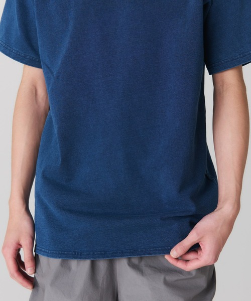 Champion(チャンピオン)の「【Champion/チャンピオン】直営限定コレクション メンズ ショートスリーブTシャツ(Tシャツ/カットソー・メンズ・ブルー系その他2/ブルー系その他・MEDIUM/SMALL/X-LARGE/LARGE)」の5枚目の写真