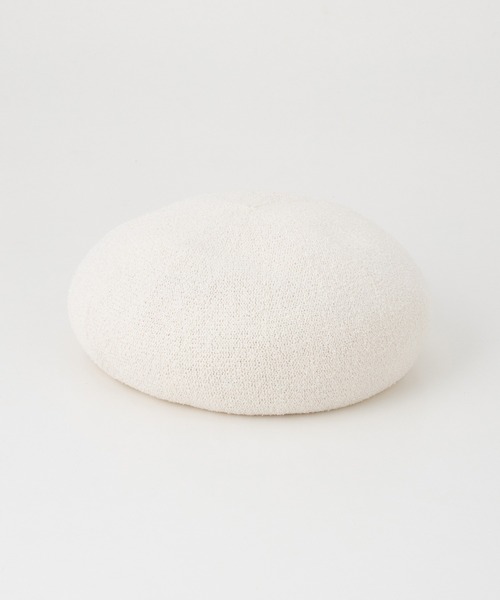 Honeys（ハニーズ）の「サーモニットベレー帽（ハンチング/ベレー帽・レディース・ブラック/ネイビー/アイボリー/グレー系その他・FREE）」の21枚目の写真