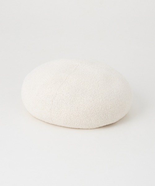 Honeys（ハニーズ）の「サーモニットベレー帽（ハンチング/ベレー帽・レディース・ブラック/ネイビー/アイボリー/グレー系その他・FREE）」の22枚目の写真