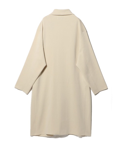 ESTNATION（エストネーション）の「ESTNATION / EIGHTEEN ミラノリブロングコート（ステンカラーコート・メンズ・ブラック・MEDIUM/LARGE）」の12枚目の写真