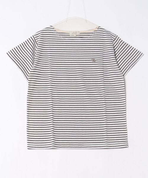 Arnie Arnold Palmer(アーニーアーノルドパーマー)の「Arnie Arnold Palmer / arnie 天竺ボーダーボートネックTシャツ / 8051569(Tシャツ/カットソー・レディース・ブラック/ネイビー/ブラウン・MEDIUM/LARGE)」の8枚目の写真