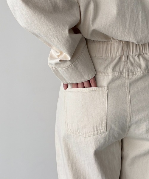 CANAL JEAN（キャナルジーン）の「Lakey Park　ヘリンボーンジャンプスーツ（つなぎ/オールインワン・レディース・キナリ・ONE SIZE）」の14枚目の写真