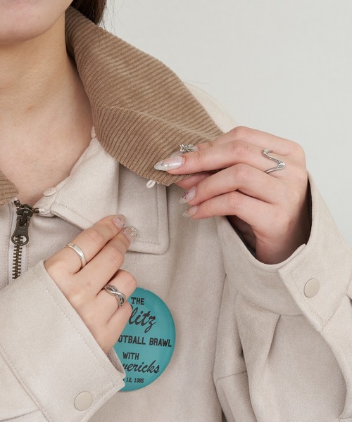 RAY CASSIN(レイカズン)の「ダブルジップスイングトップ(その他アウター・レディース・アイボリー/ベージュ/ブルー系その他2・FREE)」の18枚目の写真