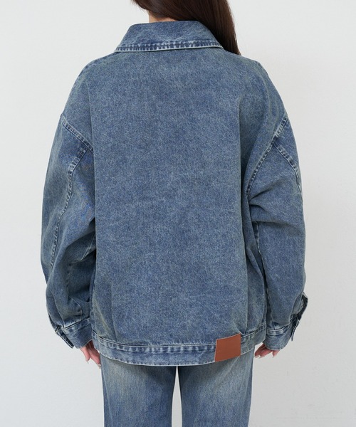 RAY CASSIN(レイカズン)の「ダブルジップスイングトップ(その他アウター・レディース・アイボリー/ベージュ/ブルー系その他2・FREE)」の5枚目の写真