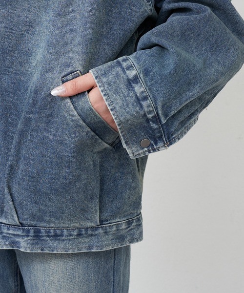 RAY CASSIN(レイカズン)の「ダブルジップスイングトップ(その他アウター・レディース・アイボリー/ベージュ/ブルー系その他2・FREE)」の12枚目の写真