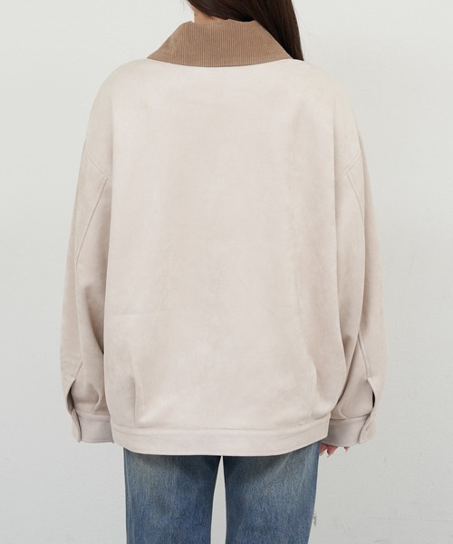 RAY CASSIN(レイカズン)の「ダブルジップスイングトップ(その他アウター・レディース・アイボリー/ベージュ/ブルー系その他2・FREE)」の15枚目の写真