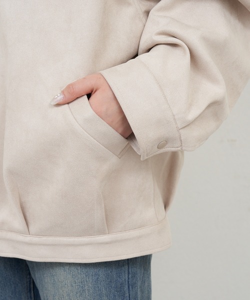 RAY CASSIN(レイカズン)の「ダブルジップスイングトップ(その他アウター・レディース・アイボリー/ベージュ/ブルー系その他2・FREE)」の20枚目の写真