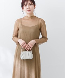 kaene（カエン）の「kaene　ラメチュールメロウワンピース（ワンピース）」