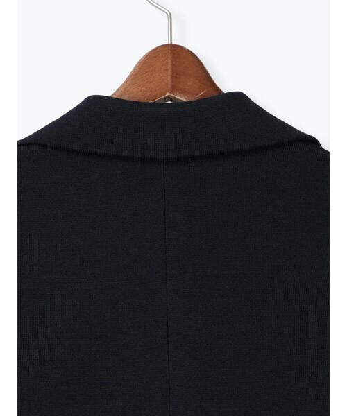 Te chichi（テチチ）の「ミラノリブダブルジャケット《2025spring catalog item》（ノーカラージャケット・レディース・ネイビー/ベージュ・F）」の22枚目の写真