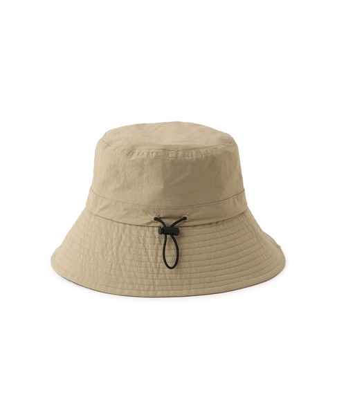 VIS(ビス)の「【遮熱/UVカット】かぶるだけでマイナス14℃!シルバーコーティングハット(ハット・レディース・ベージュ/ブラック・FREE)」の12枚目の写真