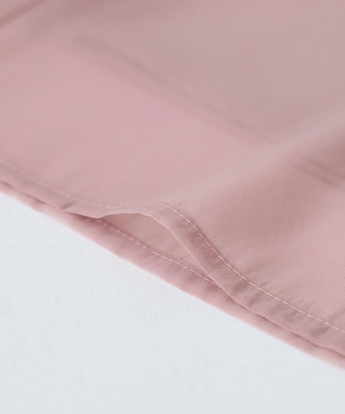 somari imagination（ソマリ イマジネーション）の「『オーガンジーレイヤードストレートパンツ』（その他パンツ・レディース・ピンク/ブラック・2/1）」の8枚目の写真