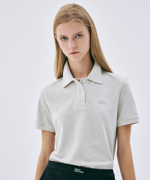 セール】SLIMFIT SHIRT PIQUET ESSENTIAL（ポロシャツ）｜Mardi
