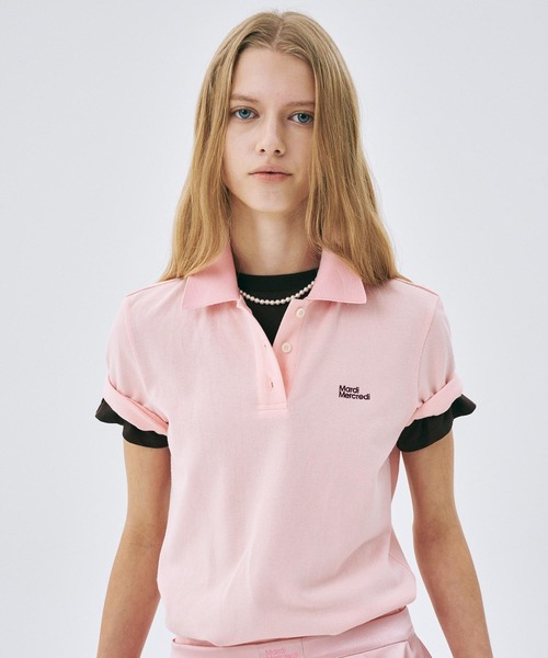 SLIMFIT SHIRT PIQUET ESSENTIAL（ポロシャツ）｜Mardi Mercredi