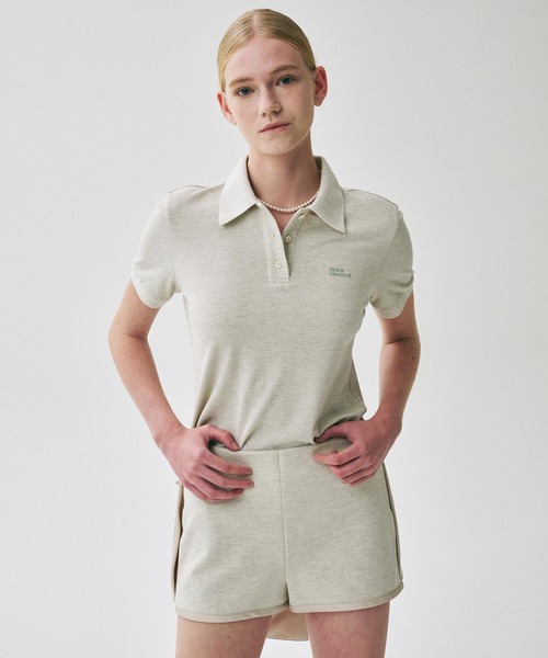 SLIMFIT SHIRT PIQUET ESSENTIAL（ポロシャツ）｜Mardi Mercredi