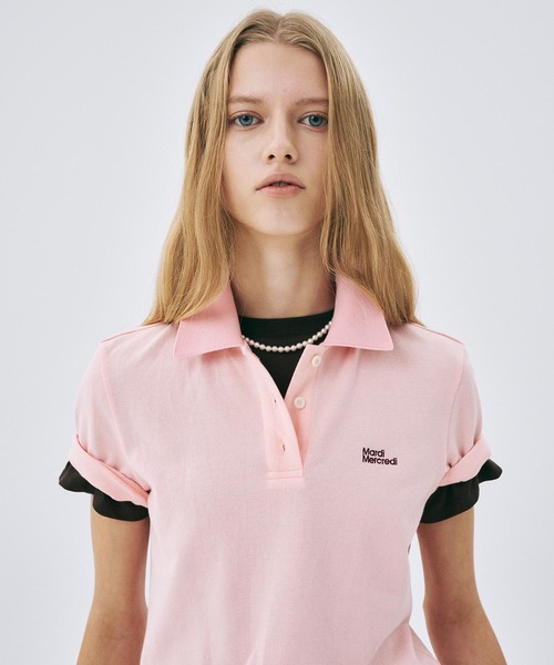 SLIMFIT SHIRT PIQUET ESSENTIAL（ポロシャツ）｜Mardi Mercredi