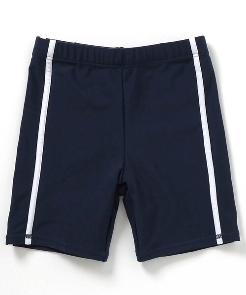 BREEZE(ブリーズ)の「【UVカット】男児スクール水着(水着・キッズ・ネイビー・110/120/130/140/150/160)」の2枚目の写真