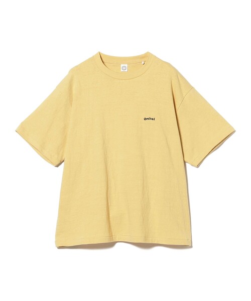 ORCIVAL(オーシバル)の「ORCIVAL / コットン天竺 ショートスリーブ Tシャツ(Tシャツ/カットソー・メンズ・イエロー系その他2/オフホワイト/サックスブルー/ブラック・5/4)」の4枚目の写真
