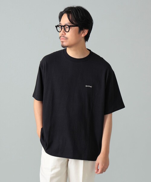 ORCIVAL(オーシバル)の「ORCIVAL / コットン天竺 ショートスリーブ Tシャツ(Tシャツ/カットソー・メンズ・イエロー系その他2/オフホワイト/サックスブルー/ブラック・5/4)」の3枚目の写真