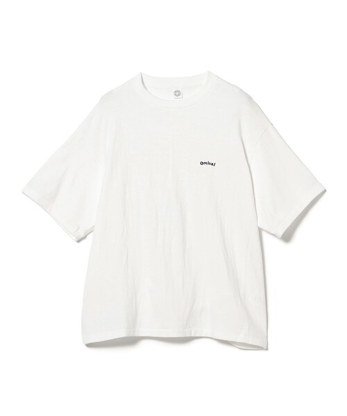 ORCIVAL(オーシバル)の「ORCIVAL / コットン天竺 ショートスリーブ Tシャツ(Tシャツ/カットソー・メンズ・イエロー系その他2/オフホワイト/サックスブルー/ブラック・5/4)」の20枚目の写真