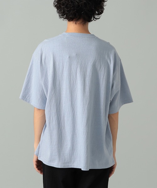 ORCIVAL(オーシバル)の「ORCIVAL / コットン天竺 ショートスリーブ Tシャツ(Tシャツ/カットソー・メンズ・イエロー系その他2/オフホワイト/サックスブルー/ブラック・5/4)」の6枚目の写真