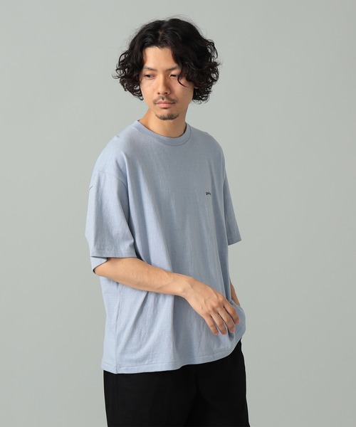 ORCIVAL(オーシバル)の「ORCIVAL / コットン天竺 ショートスリーブ Tシャツ(Tシャツ/カットソー・メンズ・イエロー系その他2/オフホワイト/サックスブルー/ブラック・5/4)」の9枚目の写真