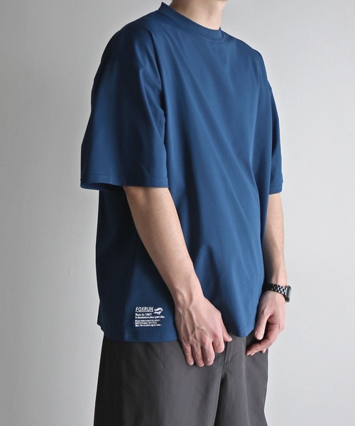 COURO(コウロ)の「【FOXRUN/フォックスラン】 エステルテック半袖Tシャツ(Tシャツ/カットソー・メンズ・ブラック/ホワイト/ネイビー・L/M)」の3枚目の写真