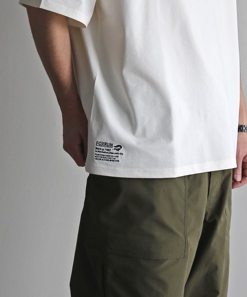 COURO(コウロ)の「【FOXRUN/フォックスラン】 エステルテック半袖Tシャツ(Tシャツ/カットソー・メンズ・ブラック/ホワイト/ネイビー・L/M)」の5枚目の写真