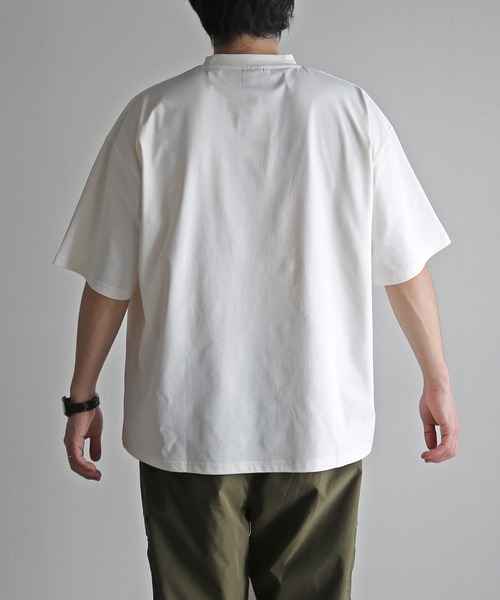 COURO(コウロ)の「【FOXRUN/フォックスラン】 エステルテック半袖Tシャツ(Tシャツ/カットソー・メンズ・ブラック/ホワイト/ネイビー・L/M)」の7枚目の写真