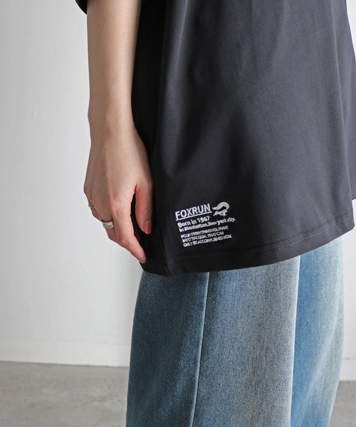 COURO(コウロ)の「【FOXRUN/フォックスラン】 エステルテック半袖Tシャツ(Tシャツ/カットソー・メンズ・ブラック/ホワイト/ネイビー・L/M)」の11枚目の写真