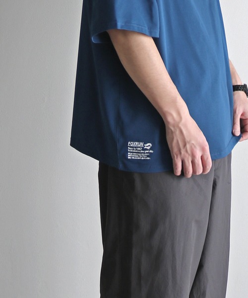 COURO(コウロ)の「【FOXRUN/フォックスラン】 エステルテック半袖Tシャツ(Tシャツ/カットソー・メンズ・ブラック/ホワイト/ネイビー・L/M)」の15枚目の写真