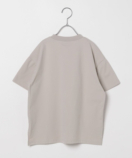 BAYFLOW（ベイフロー）の「[多機能デイリーウェア★]『MULTI B(マルチ・ビー)』Ｔシャツ(KIDS)（Tシャツ/カットソー・キッズ・ライム/チャコール/パープル/ブラック/グレイッシュベージュ/ブルー・110cm/120cm/130cm/140cm/150cm）」の12枚目の写真