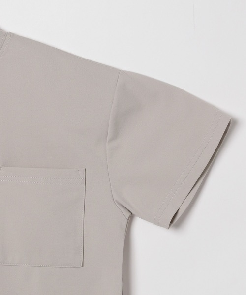 BAYFLOW（ベイフロー）の「[多機能デイリーウェア★]『MULTI B(マルチ・ビー)』Ｔシャツ(KIDS)（Tシャツ/カットソー・キッズ・ライム/チャコール/パープル/ブラック/グレイッシュベージュ/ブルー・110cm/120cm/130cm/140cm/150cm）」の14枚目の写真