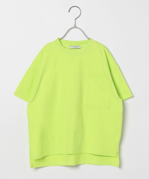 BAYFLOW（ベイフロー）の「[多機能デイリーウェア★]『MULTI B(マルチ・ビー)』Ｔシャツ(KIDS)（Tシャツ/カットソー・キッズ・ライム/チャコール/パープル/ブラック/グレイッシュベージュ/ブルー・110cm/120cm/130cm/140cm/150cm）」の21枚目の写真