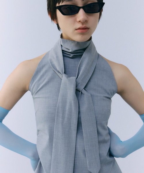 NECTIE TOP/ネクタイトップ（Tシャツ/カットソー）｜JOSE MOON