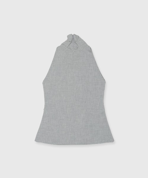JOSE MOON(ジョゼムーン)の「NECTIE TOP/ネクタイトップ(Tシャツ/カットソー・レディース・ブラック/グレー・36/38)」の21枚目の写真