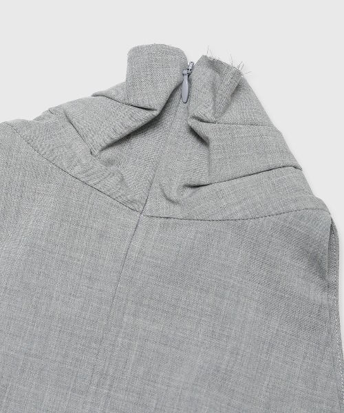 JOSE MOON(ジョゼムーン)の「NECTIE TOP/ネクタイトップ(Tシャツ/カットソー・レディース・ブラック/グレー・36/38)」の22枚目の写真